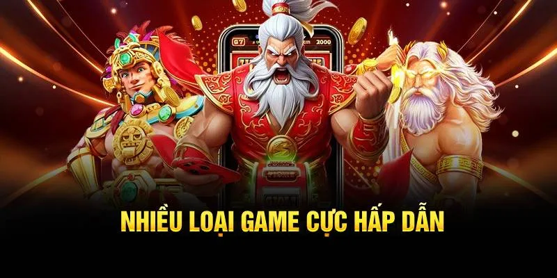 Nhiều loại game cực hấp dẫn